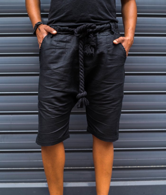 Haute Butch Linen Shorts