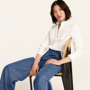 White Button-Up Shirts for Androgynous and Masculine Presenting Style